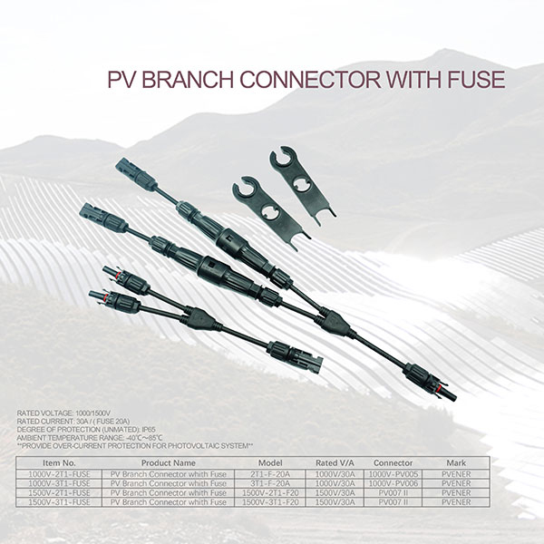 PV Branş Konnektörü 1500V-2T1-L